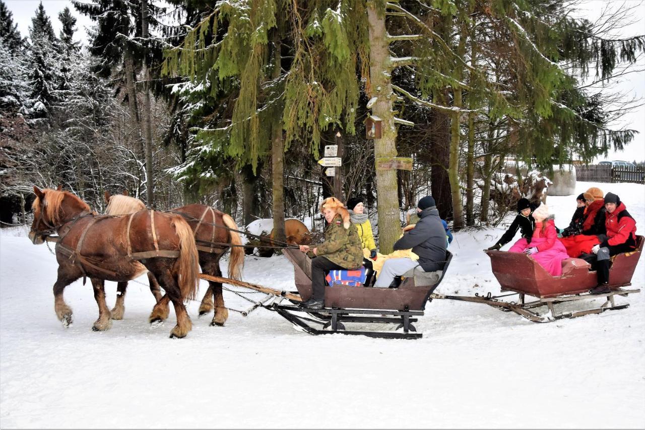 수바우키 Wigierski Park Narodowy 아파트 외부 사진